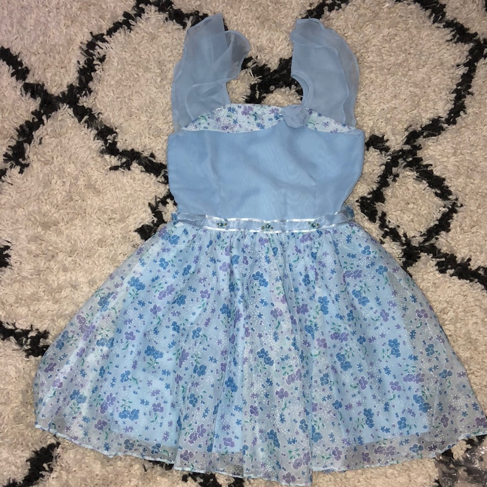 Blue little girls dress NEW